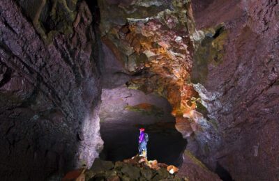 Lavahöhle Viðgelmir