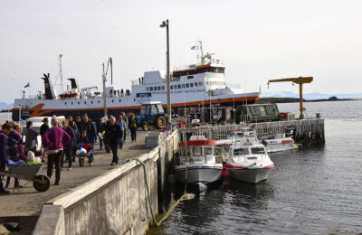 Fähre Baldur auf Flatey