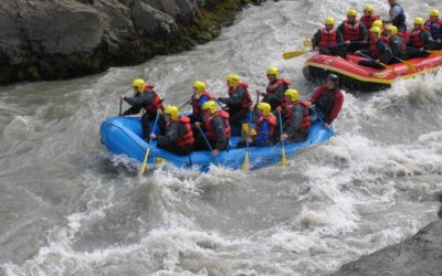Rafting in Island
