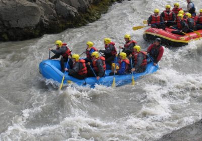 Rafting in Island