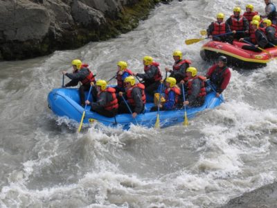 Rafting in Nordisland