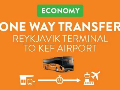 Airport Direct Flughafenbus von reykjavík zum Flughafen Keflavík