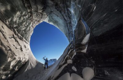 Eishöhle im Mýdalsjökull