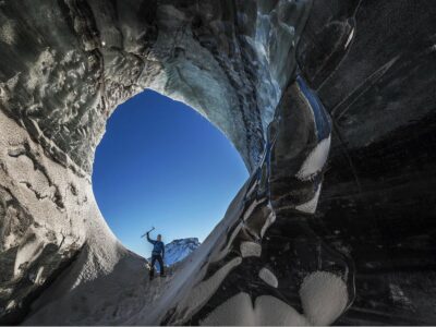 Eishöhle im Mýdalsjökull
