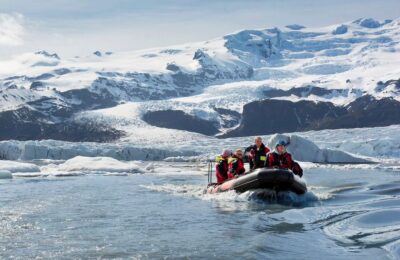 Bootstour auf der Gletscherlagune