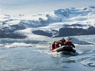 Bootstour auf der Gletscherlagune