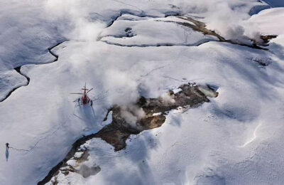 Geothermie Hubschrauberflug ab reykjavík