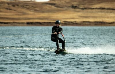 Wakeboarden in den Westfjorden