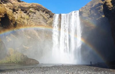 Wasserfalls Skógafoss