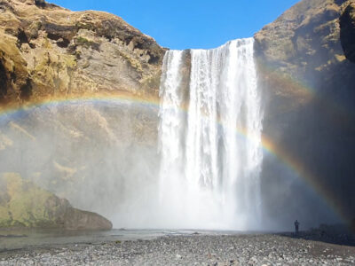 Wasserfalls Skógafoss